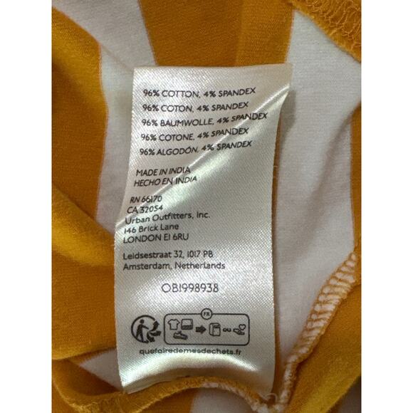 Maeve by Anthropologie Striped Sleeveless V-Neck Corset Blouse - Picture 7 of 9